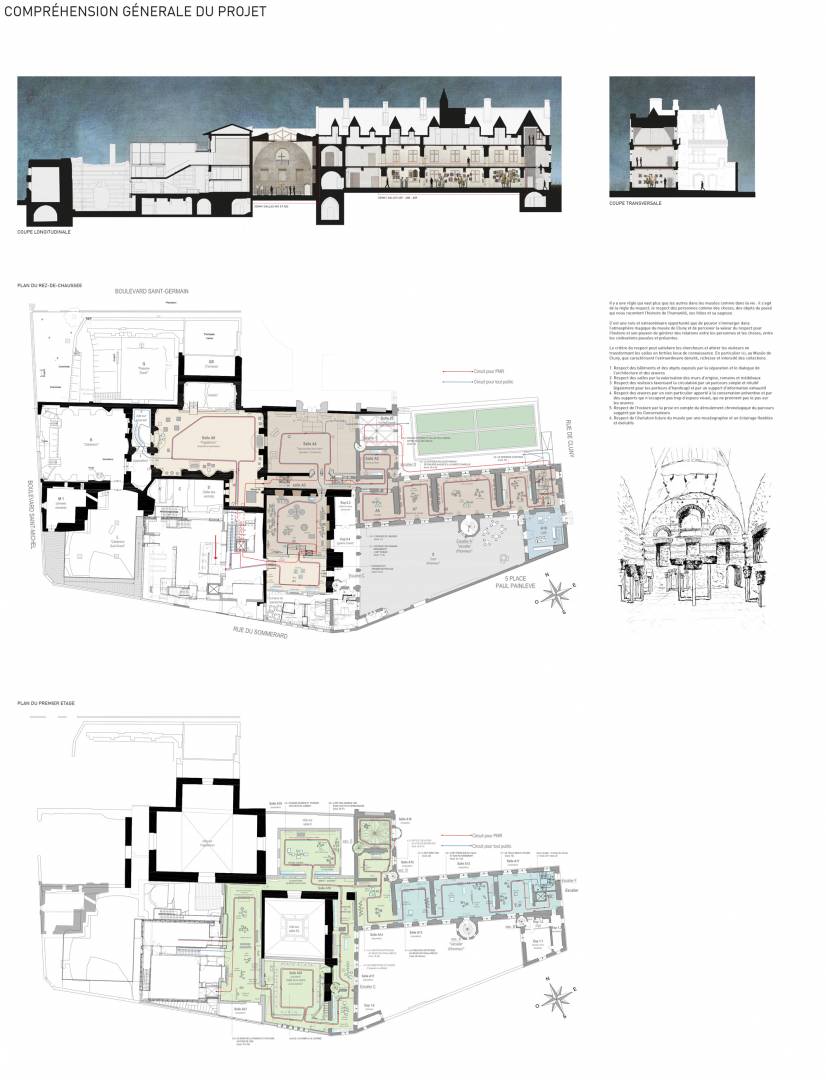 Architectural competition for the redesign of the Cluny Museum's exhibition rooms | photo 1