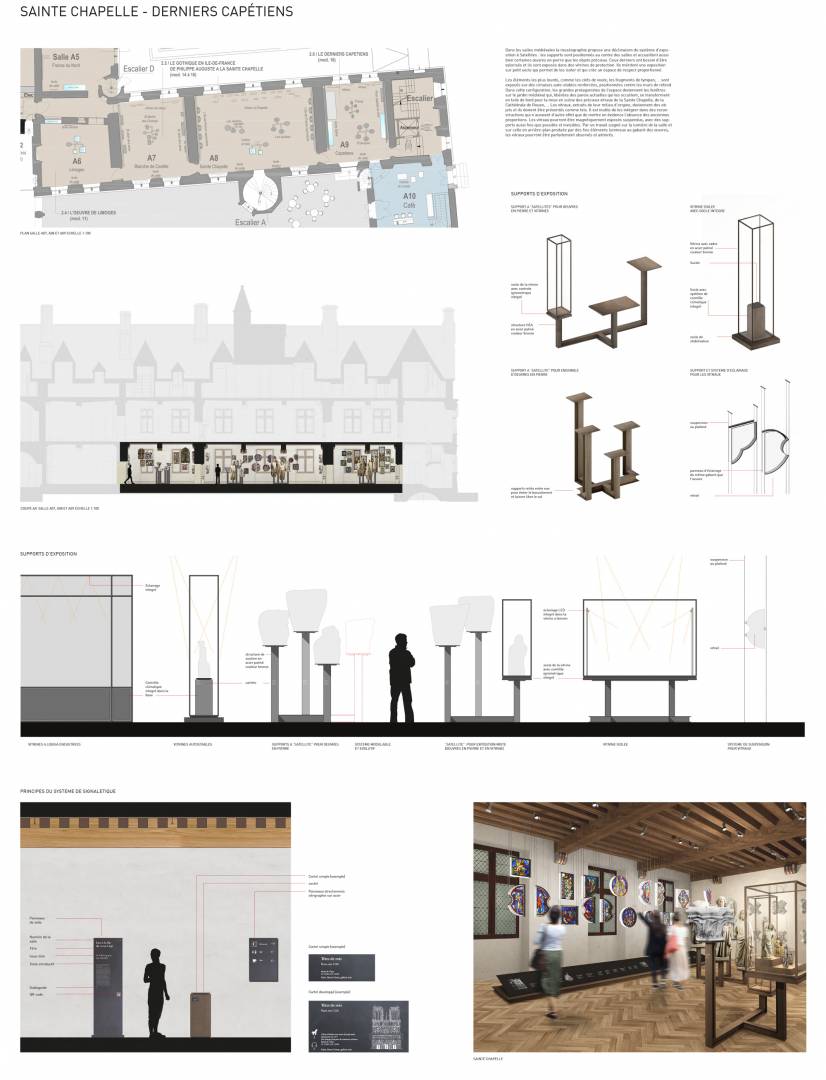 Architectural competition for the redesign of the Cluny Museum's exhibition rooms | photo 3
